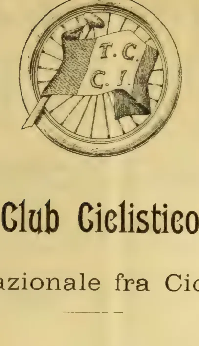 Emblema del Touring Club Ciclistico Italiano
