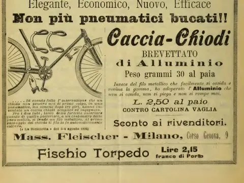 Caccia-Chiodi brevettato di Alluminio, Massimiliano Fleischer, Milano