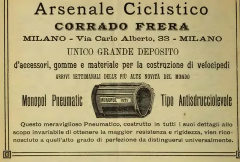 Arsenale Ciclistico Corrado Frera, Milano, Monopol Pneumatic