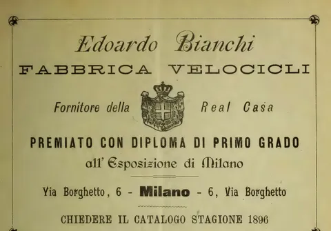 Edoardo Bianchi, Fabbrica Velocicli