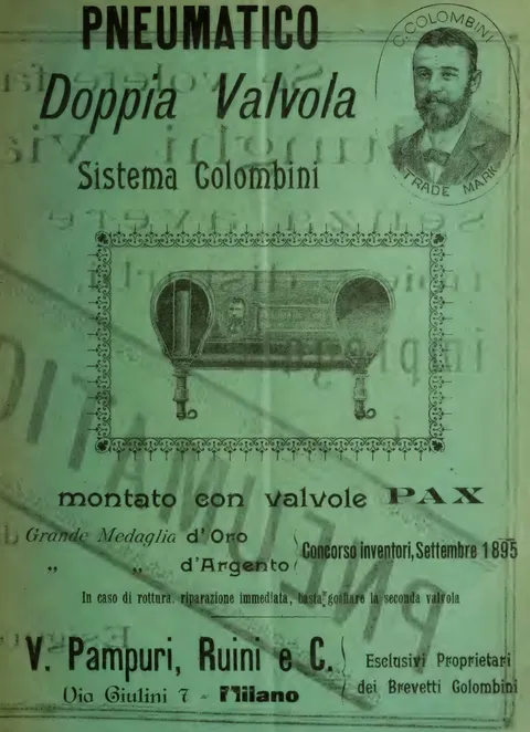 Pneumatico Doppia Valvola Sistema Colombini