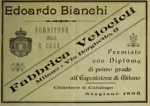 Edoardo Bianchi, Fabbrica Velocicli