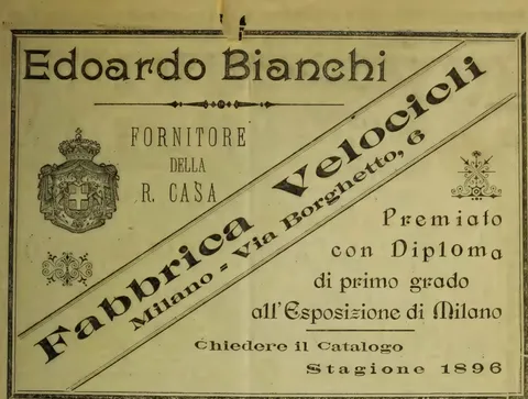 Edoardo Bianchi, Fabbrica Velocicli, Milano