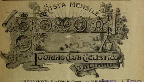 Rivista Mensile del Touring Club Ciclistico Italiano
