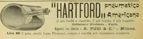 "Hartford" Pneumatico Americano