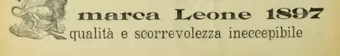 Pneumatici marca Leone 1897