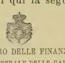 Stemma del Ministero delle Finanze