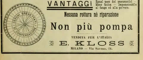 Cerchi Brevettati di Compensazione, E. Kloss