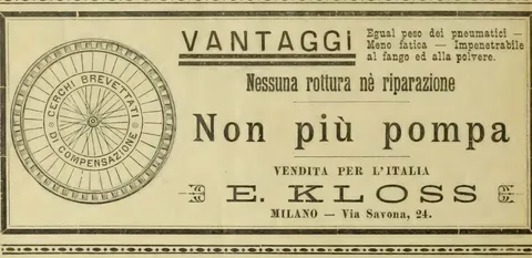 Cerchi Brevettati di Compensazione, Non più pompa (E. Kloss)