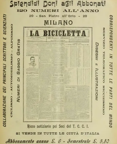 Splendidi Doni agli Abbonati, La Bicicletta