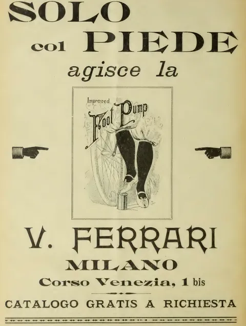 Solo col Piede agisce la Improved Foot Pump (V. Ferrari)