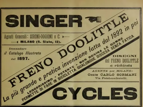 Singer, Freno Doolittle Cycles