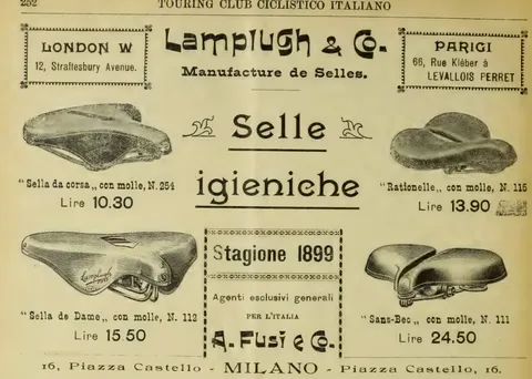 Selle igieniche Lamplugh & Co.