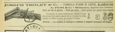J. Tholet & C., Fabbrica d'Armi di Lusso, Liège