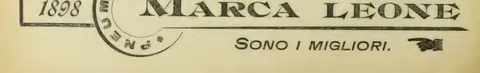 Pneumatici Marca Leone, 1898, Sono i migliori