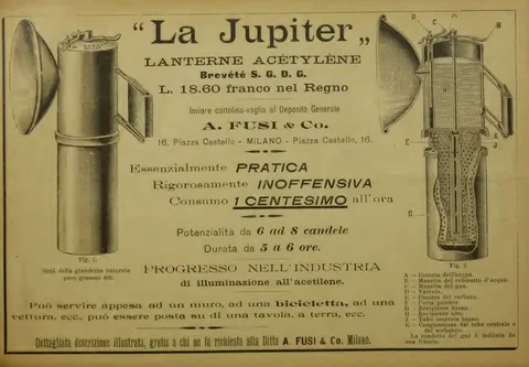 La Jupiter, Lanterne Acétylène