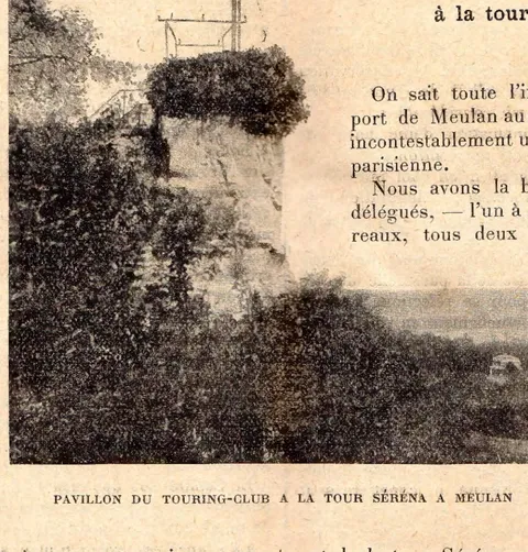Pavillon du Touring-Club à la Tour Séréna à Meulan