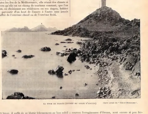 La Tour de Parata (entrée du Golfe d'Ajaccio)