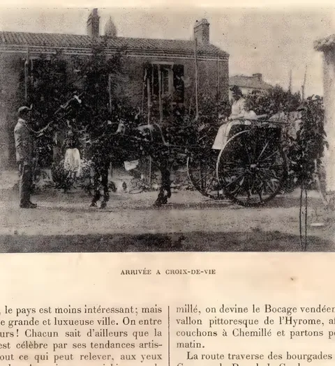Arrivée à Croix-de-Vie