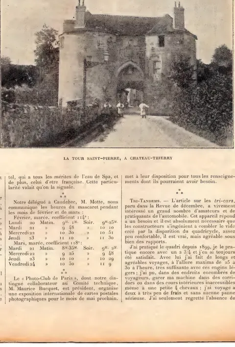 La Tour Saint-Pierre, à Château-Thierry