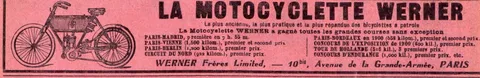 La Motocyclette Werner
