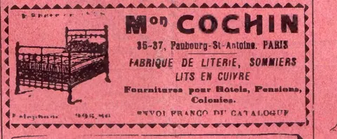 Maison Cochin -- literie