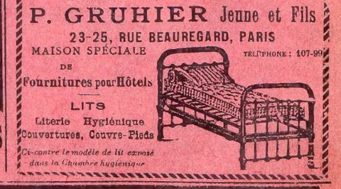 Fabrique de literie en gros -- P. Gruhier