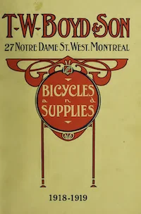 Bicycles And Bicycle Sundries cover