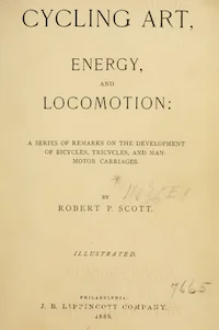 Cycling Art Energy And Locomotion cover