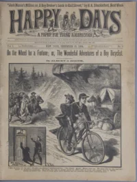 On the Wheel for a Fortune, or, The Wonderful Adventures of a Boy Bicyclist cover
