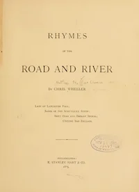 Rhymes Of The Road And River A Macowen 1885 cover
