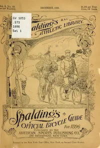 Spaldings Official Bicycle Guide 1896 cover