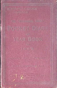 The Mechanical World Pocket Diary Year Book for 1900 cover