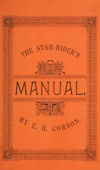 The Star Riders Manual E Corson 1884 cover