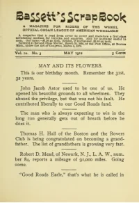 Bassetts Scrap Book, Vol 10, No 3 cover