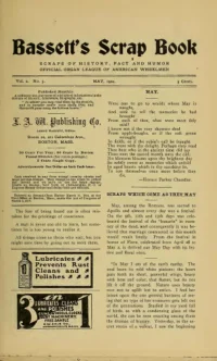Bassetts Scrap Book, Vol 2, No 3 cover