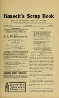 Bassetts Scrap Book, Vol 2, No 4 cover