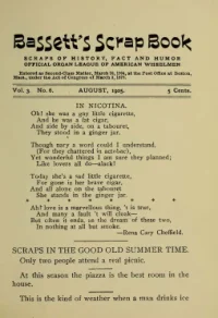 Bassetts Scrap Book, Vol 3, No 6 cover