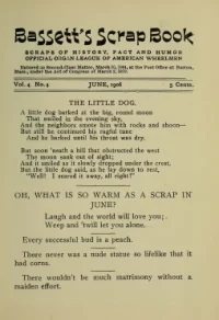 Bassetts Scrap Book, Vol 4, No 4 cover
