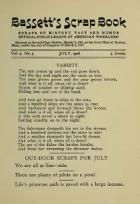 Bassetts Scrap Book, Vol 4, No 5 cover