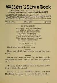 Bassetts Scrap Book, Vol 8, No 3 cover