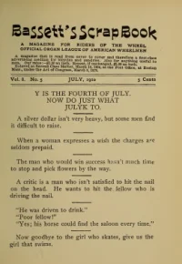 Bassetts Scrap Book, Vol 8, No 5 cover