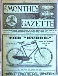 Ctc Gazette cover