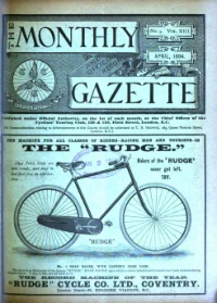 Ctc Gazette, Vol 1894, No 4 cover