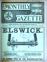 Ctc Gazette, Vol 1894, No 10 cover