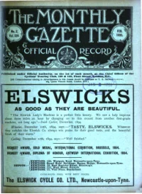 Ctc Gazette, Vol 1895, No 2 cover