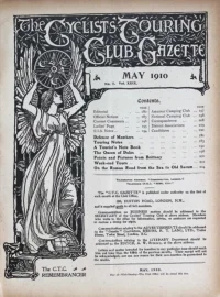 Ctc Gazette, Vol 1910, No 5 cover