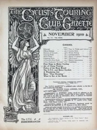 Ctc Gazette, Vol 1910, No 11 cover