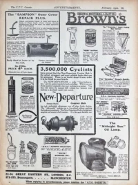 CTC Gazette, Vol 1912, No 2 cover