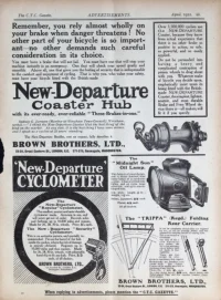 CTC Gazette, Vol 1912, No 4 cover